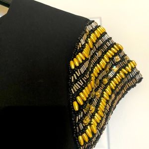 Guess Beaded Dress Black